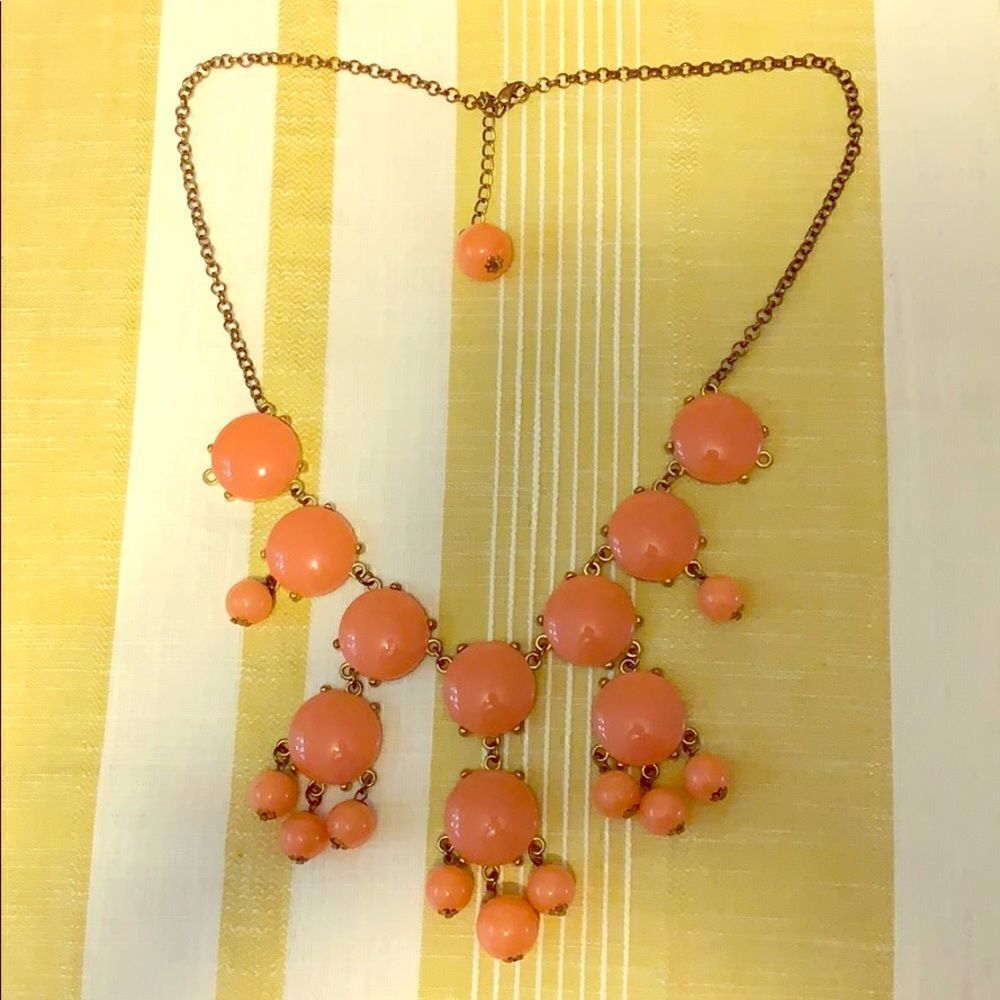 Peach necklace  
